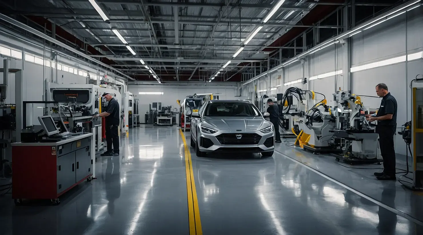 Gasüberwachung in Prüfständen und Produktionsanlagen – Gaswarntechnik für Automotive & Fertigung